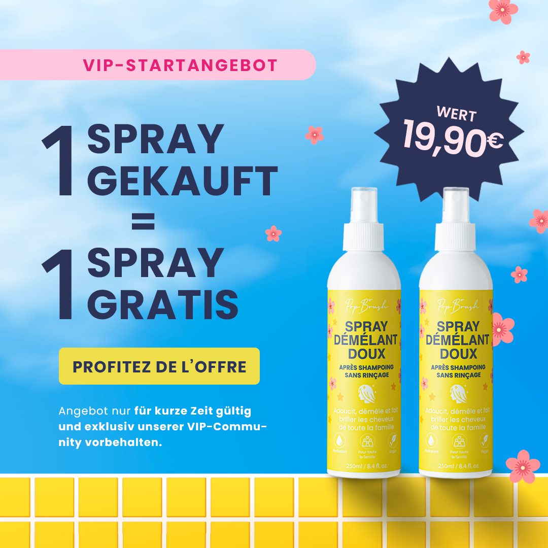 Sanftes Entwirrungsspray – ohne Ausspülen