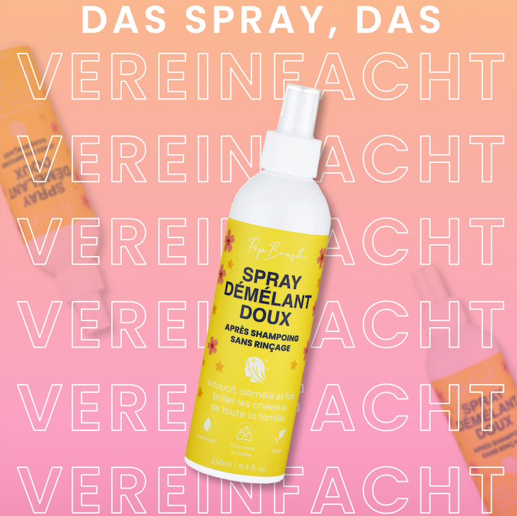 Sanftes Entwirrungsspray – ohne Ausspülen